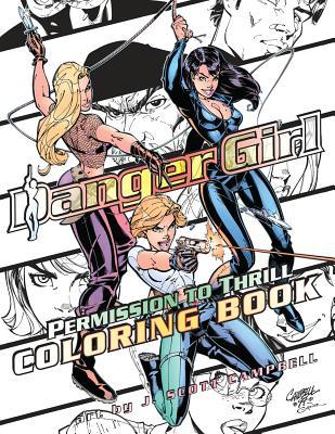 Full Download Danger Girl: Permission to Thrill Coloring Book - J. Scott Campbell file in PDF