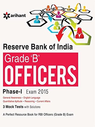 Full Download Reserve Bank of India Grade 'B' Officers Phase-1 Exam 2015 - Arihant Experts file in PDF
