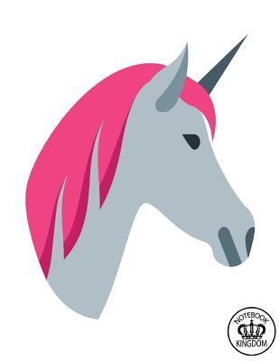 Full Download Notebook Kingdom Unicorn Series: Unicorn Journal/Diary Lined Paper 100 Pages 8.5x11 Composition Book Pink Hair Unicorn -  file in PDF