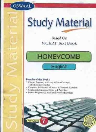 Download Oswaal Study Material Based on NCERT Text Book: Honeycomb English for Class 7 - Panel of Experts | ePub