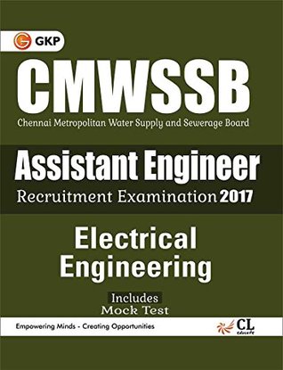 Read Online CMWSSB Chennai Metropolitan Water Supply and Sewerage Board Electrical Engineering (Assistant Engineer) 2017 - GKP | PDF