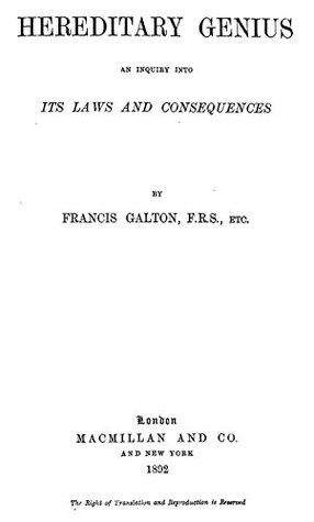 Read Hereditary Genius: An inquiry into its laws and consequences - Francis Galton | PDF