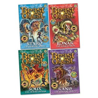 Download Beast Quest Collection Book Pack: Series 16 RRP £19.96 (Styro the Snapping Brute, Solix the Deadly Swarm, Kanis the Shadow Hound, Ronak the Toxic Terror) - Adam Blade file in PDF