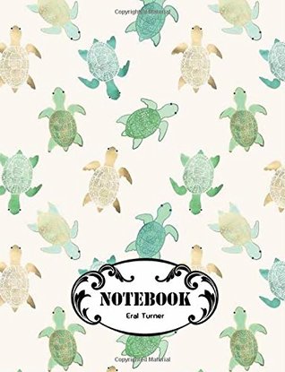 Full Download Notebook: Lined: Turtle Pattern: Notebook Journal Diary, 120 Lined Pages, 8.5 X 11 -  | ePub