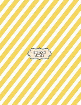 Download Sketchbook: Yellow Pattern Cover (8.5 X 11) Inches 110 Pages, Blank Unlined Paper for Sketching, Drawing, Whiting, Journaling & Doodling - C Cher file in PDF