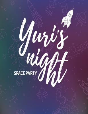 Download Space Party: Space Party on Purple Cover (8.5 X 11) Inches 110 Pages, Blank Unlined Paper for Sketching, Drawing, Whiting, Journaling & Doodling - Dim Ple file in ePub