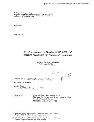 Download Development and Verification of Global/Local Analysis Techniques for Laminated Composites - National Aeronautics and Space Administration | ePub