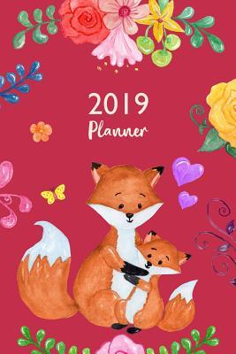 Read Fox Planner: 2019: Organizer and Notebook: Pink Floral Design - Copper Penny Press | ePub
