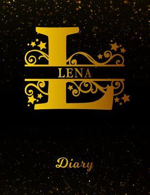 Download Lena Diary: Letter L Personalized First Name Personal Writing Journal Black Gold Glittery Space Effect Cover Daily Diaries for Journalists & Writers Note Taking Write about your Life & Interests -  | PDF