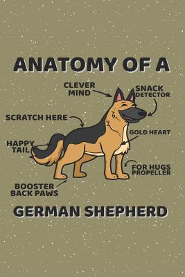 Download Anatomy of a German Shepherd: Dot Grid Notebook, Diary, Journal or Planner Size 6 x 9 110 dotted Pages Office Equipment Great Gift idea for Christmas or Birthday For Notes, Bullet Journaling, Calligraphy and Hand Lettering -  file in PDF