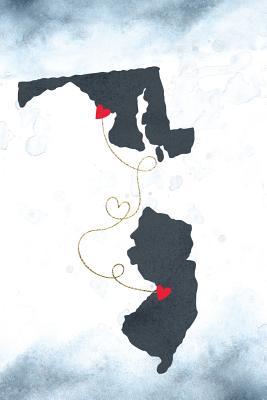 Download Maryland & New Jersey: Long Distance Out of State Notebook - Blank Lines -  | PDF