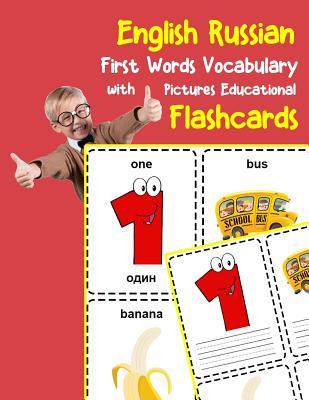 Read Online English Russian First Words Vocabulary with Pictures Educational Flashcards: Fun flash cards for infants babies baby child preschool kindergarten toddlers and kids - Brighter Zone file in PDF