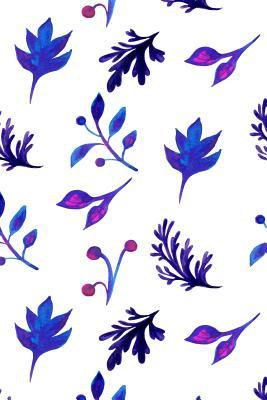 Read Online Floating Blue Leaves: 6x9 Dot Grid Notebook Journal, 120 pages - Playful Press file in ePub