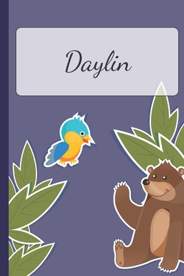 Full Download Daylin: Personalized Notebooks - Sketchbook for Kids with Name Tag - Drawing for Beginners with 110 Dot Grid Pages - 6x9 / A5 size Name Notebook - Perfect as a Personal Gift - Planner and Journal for kids -  | ePub