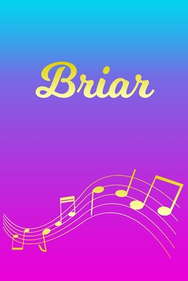 Full Download Briar: Sheet Music Note Manuscript Notebook Paper Pink Blue Gold Personalized Letter B Initial Custom First Name Cover Musician Composer Instrument Composition Book 12 Staves a Page Staff Line Notepad Notation Guide Compose Write Songs - Createmusic Publications file in PDF