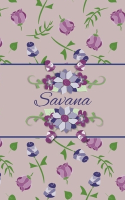 Full Download Savana: Small Personalized Journal for Women and Girls - Pretty Purple Days Press file in PDF
