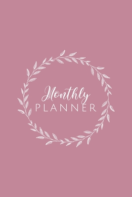 Download Monthly Planner: Nude Pink Monthly Organizer Blank Monthly Journal 6x9 inches, 100 pages - Nice Monthly Planners For Young & Adult file in PDF